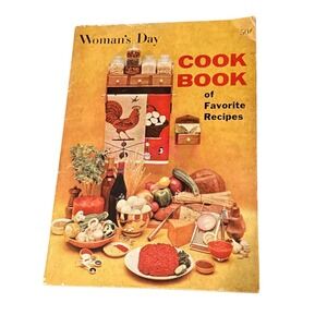 Woman's Day Cook Book of Favorite Recipes 1958 Vintage Cookbook‎ Recipes